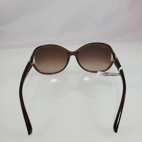 NWT$285 Salvatore Ferragamo SF770SA 213  Brown Gradient 61mm-15-135 Sunglasses - Picture 10 of 16
